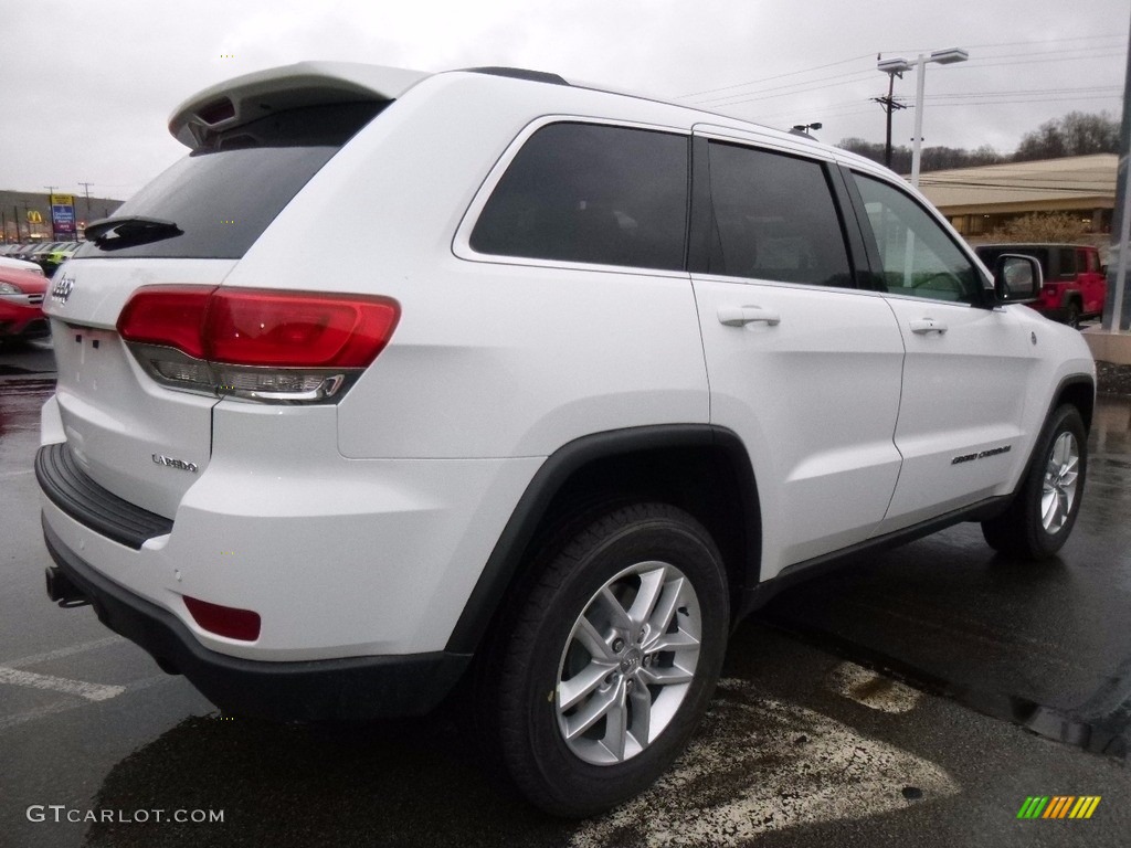 2017 Grand Cherokee Laredo 4x4 - Bright White / Black photo #7