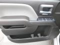 2017 Silver Ice Metallic Chevrolet Silverado 1500 Custom Double Cab 4x4  photo #15