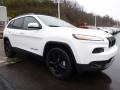 2017 Bright White Jeep Cherokee Limited 4x4  photo #6