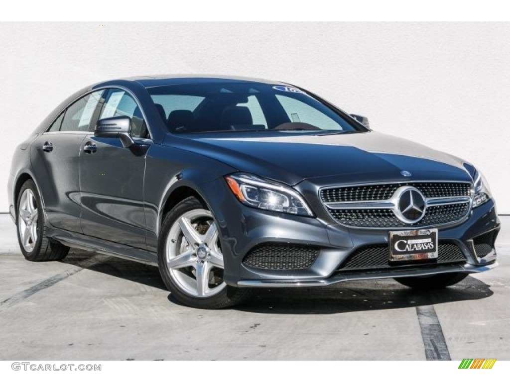 Steel Grey Metallic 2016 Mercedes-Benz CLS 550 Coupe Exterior Photo #119606338