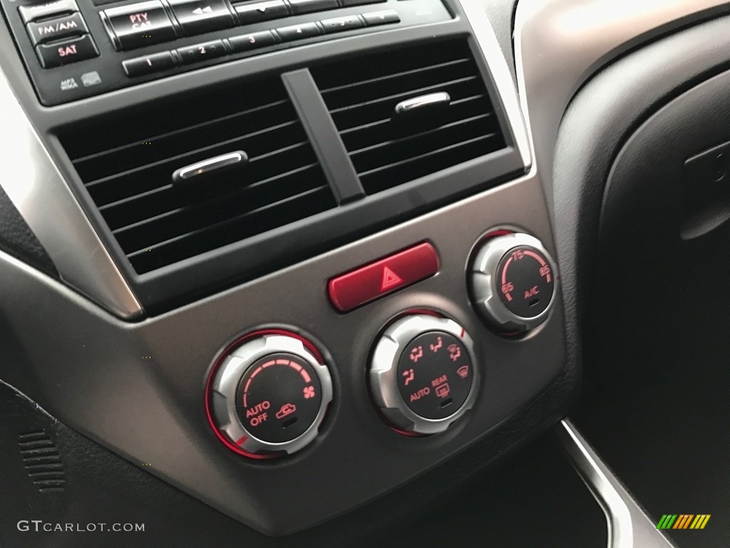 2008 Impreza WRX STi - Lightning Red / Carbon Black/Graphite Gray Alcantara photo #56