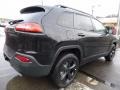 2017 Diamond Black Crystal Pearl Jeep Cherokee Limited 4x4  photo #6