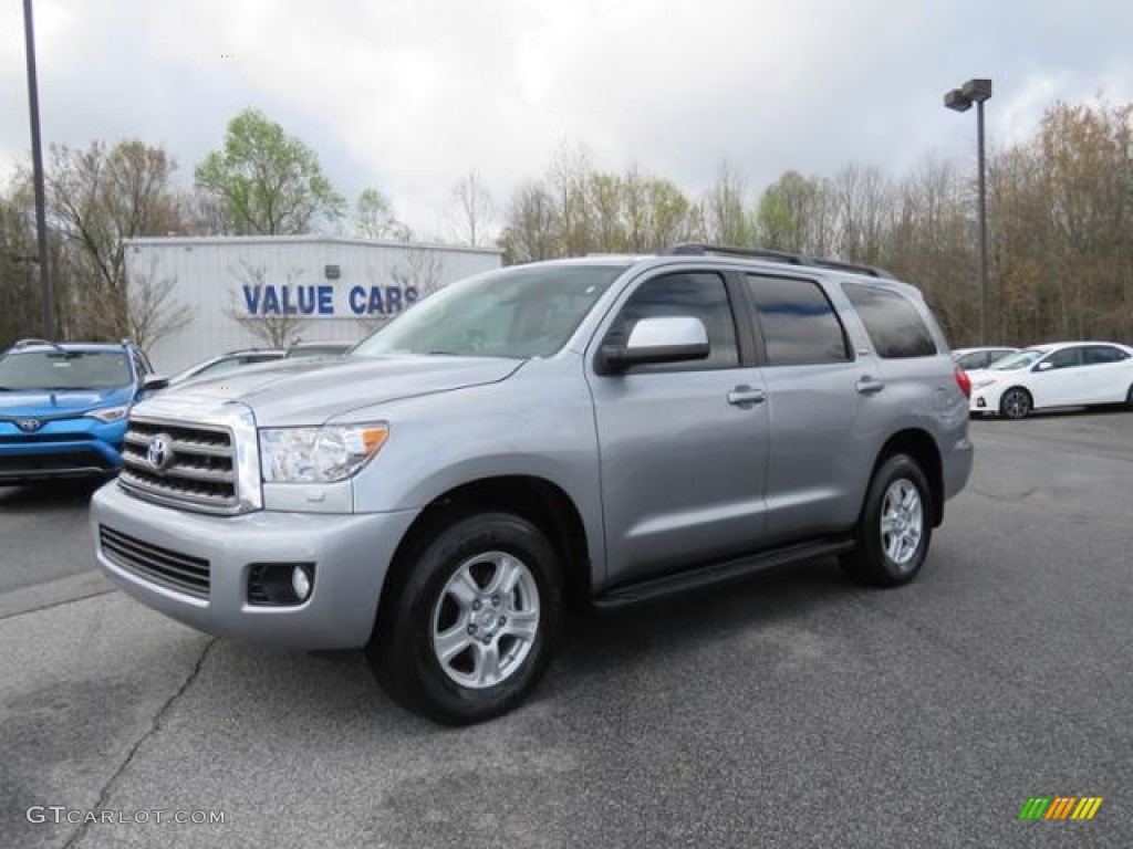 Silver Sky Metallic 2017 Toyota Sequoia SR5 4x4 Exterior Photo #119606841