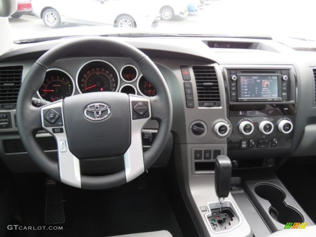 2017 Toyota Sequoia SR5 4x4 Graphite Dashboard Photo #119606886