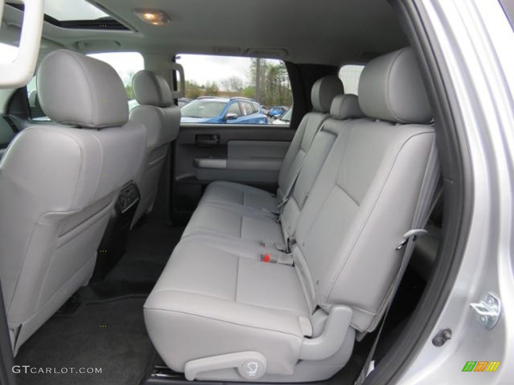 Graphite Interior 2017 Toyota Sequoia SR5 4x4 Photo #119606925