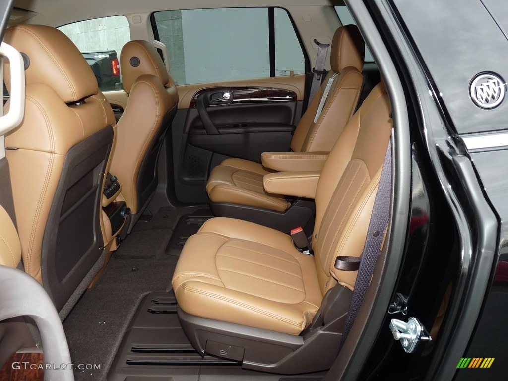 2017 Enclave Leather AWD - Ebony Twilight Metallic / Choccachino photo #7