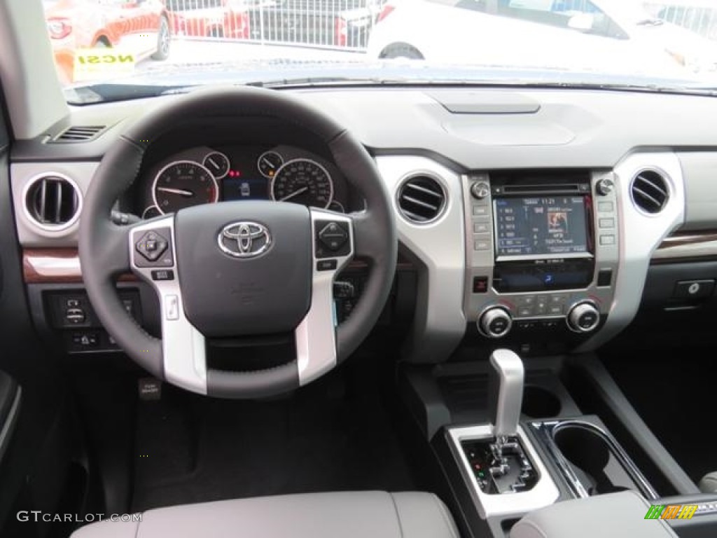 2017 Toyota Tundra Limited CrewMax Graphite Dashboard Photo #119607429
