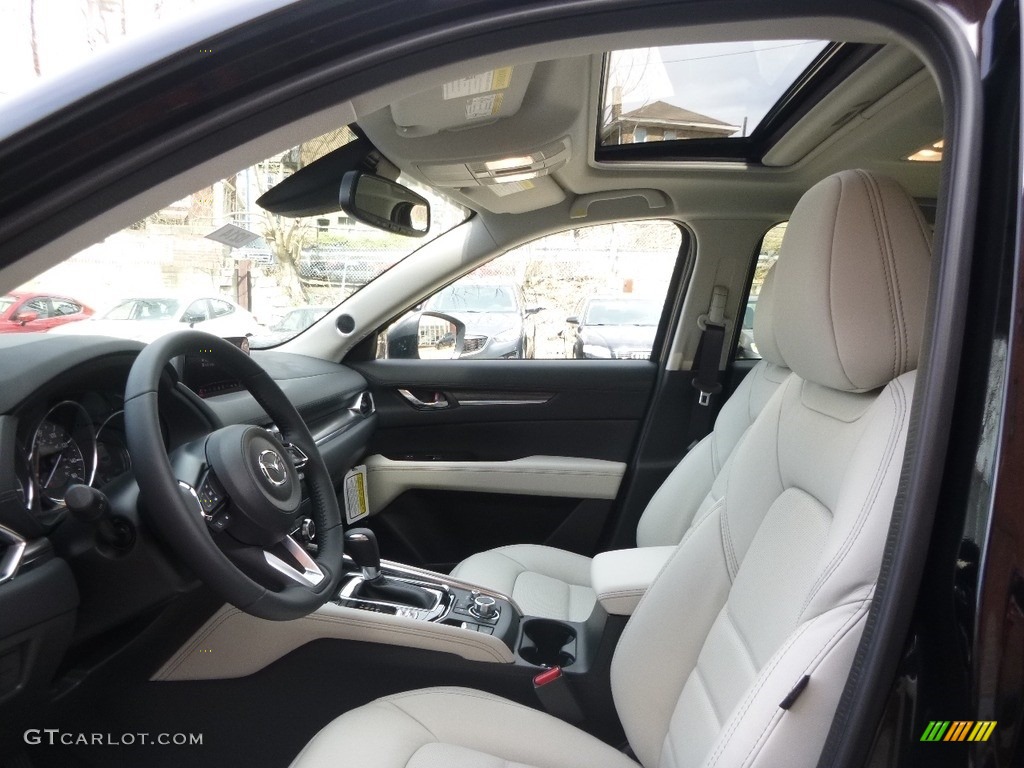 Parchment Interior 2017 Mazda CX-5 Grand Touring AWD Photo #119609049