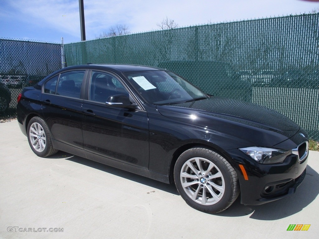 2017 3 Series 320i xDrive Sedan - Jet Black / Black photo #1