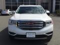 2017 White Frost Tricoat GMC Acadia SLT AWD  photo #2