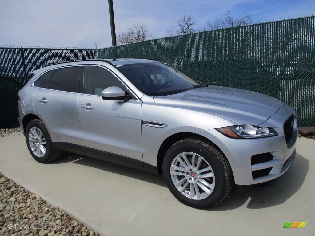 2017 F-PACE 35t AWD Prestige - Rodium Silver / Jet w/Tan photo #1