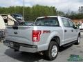 2015 Ingot Silver Metallic Ford F150 XL SuperCrew 4x4  photo #5