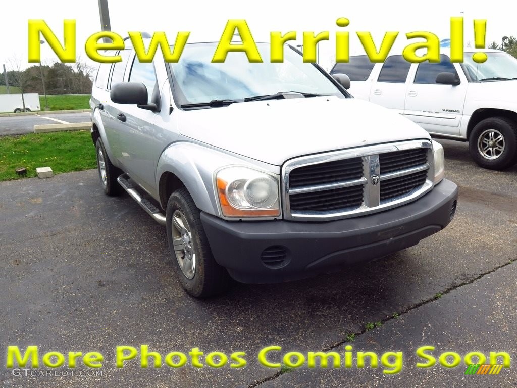 2004 Durango ST 4x4 - Brilliant Silver Metallic / Medium Slate Gray photo #1