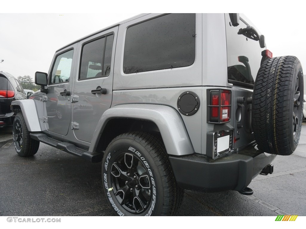 2017 Wrangler Unlimited Smoky Mountain Edition 4x4 - Billet Silver Metallic / Black photo #2