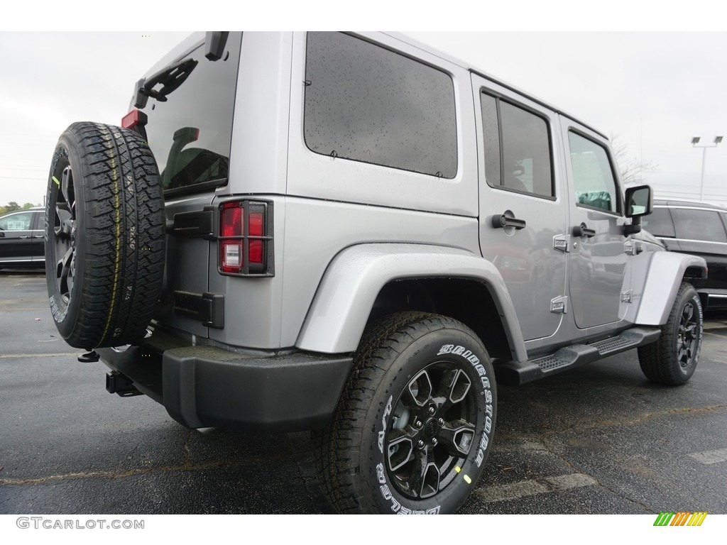 2017 Wrangler Unlimited Smoky Mountain Edition 4x4 - Billet Silver Metallic / Black photo #3