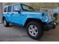 2017 Chief Blue Jeep Wrangler Unlimited Chief Edition 4x4  photo #3