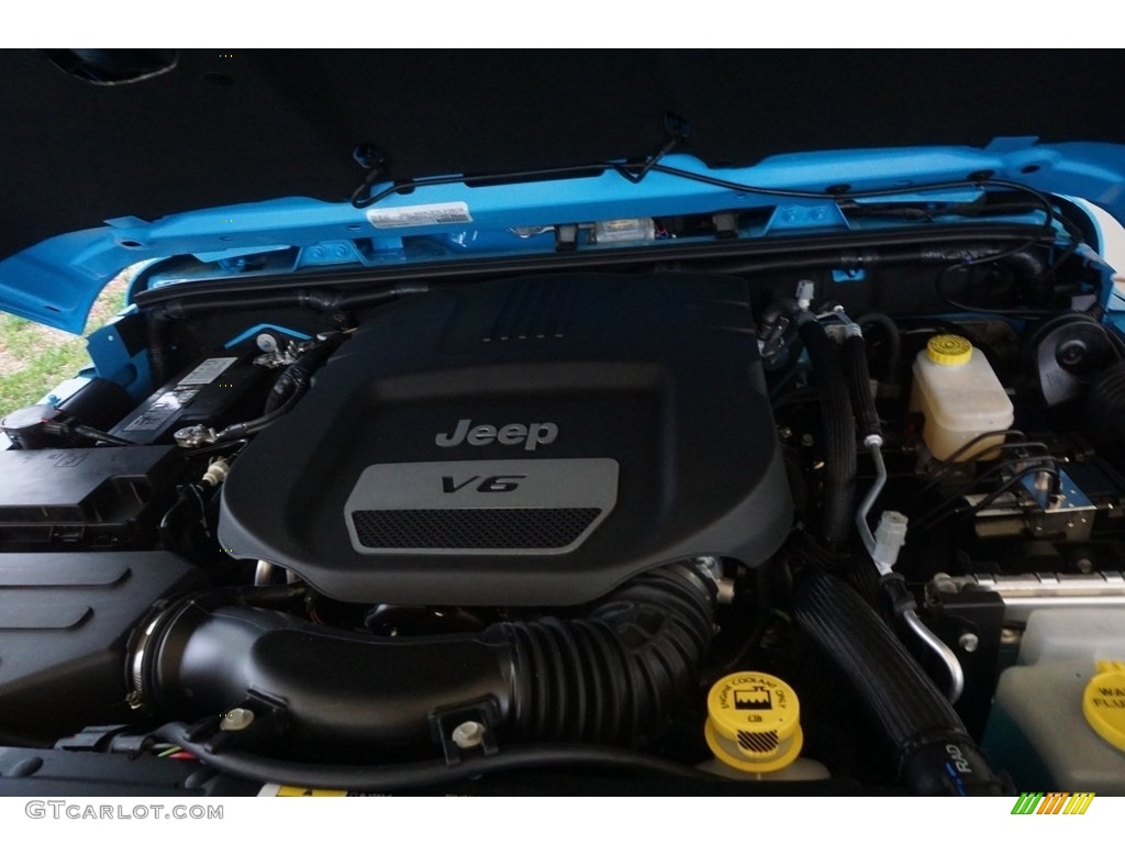 2017 Jeep Wrangler Unlimited Chief Edition 4x4 Engine Photos