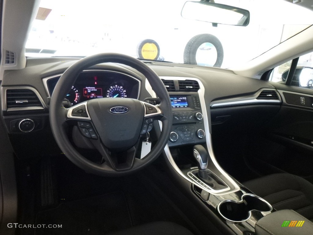 2014 Fusion SE EcoBoost - Dark Side / Charcoal Black photo #9