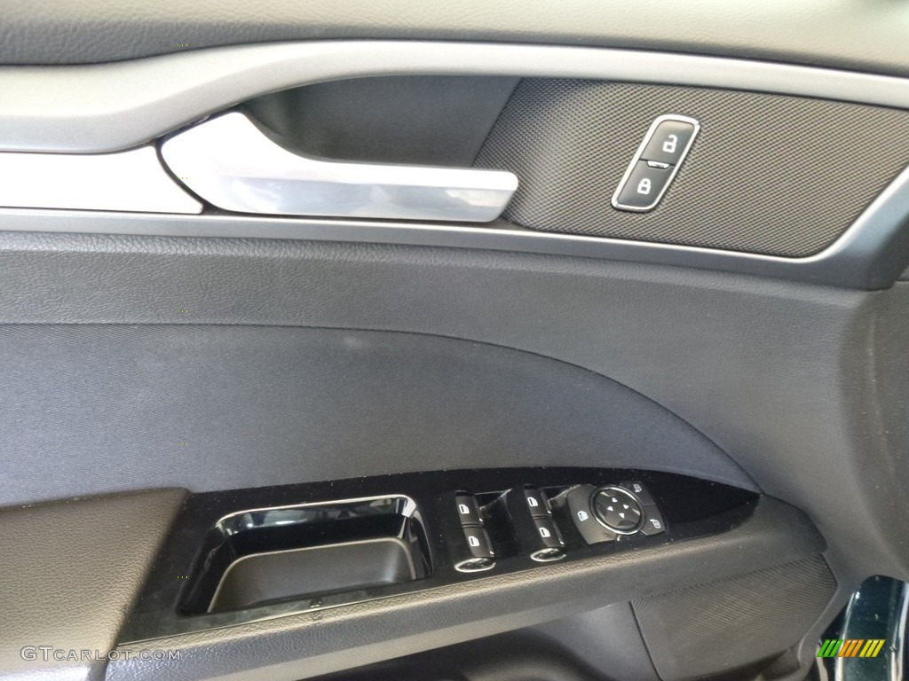 2014 Fusion SE EcoBoost - Dark Side / Charcoal Black photo #10