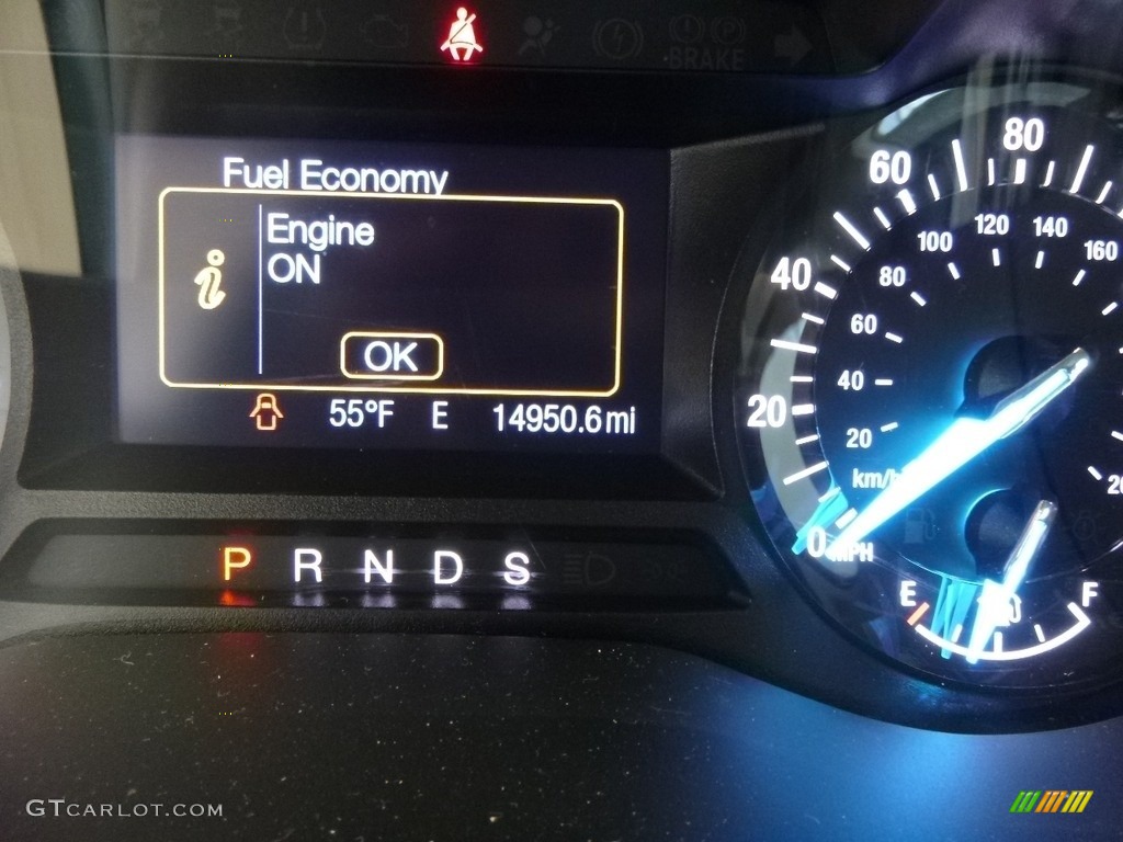 2014 Fusion SE EcoBoost - Dark Side / Charcoal Black photo #15