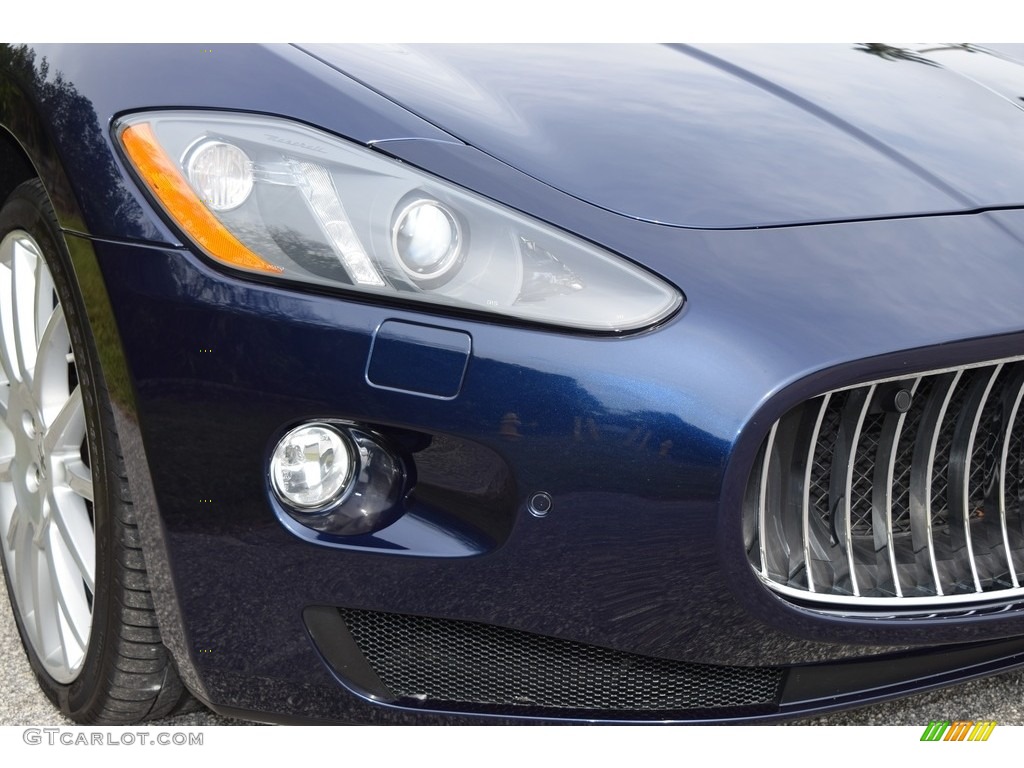 2014 GranTurismo Convertible GranCabrio - Blu Mediterraneo (Blue Metallic) / Sabbia photo #8