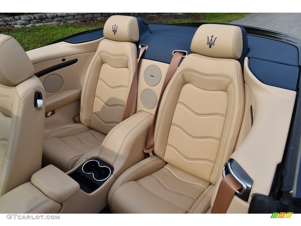 2014 Maserati GranTurismo Convertible GranCabrio Rear Seat Photo #119615496