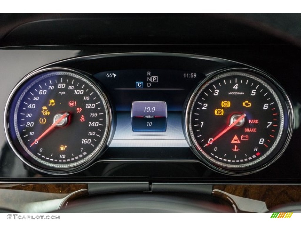 2017 Mercedes-Benz E 400 4Matic Wagon Gauges Photo #119615577