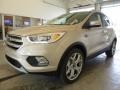 2017 White Gold Ford Escape Titanium 4WD  photo #5