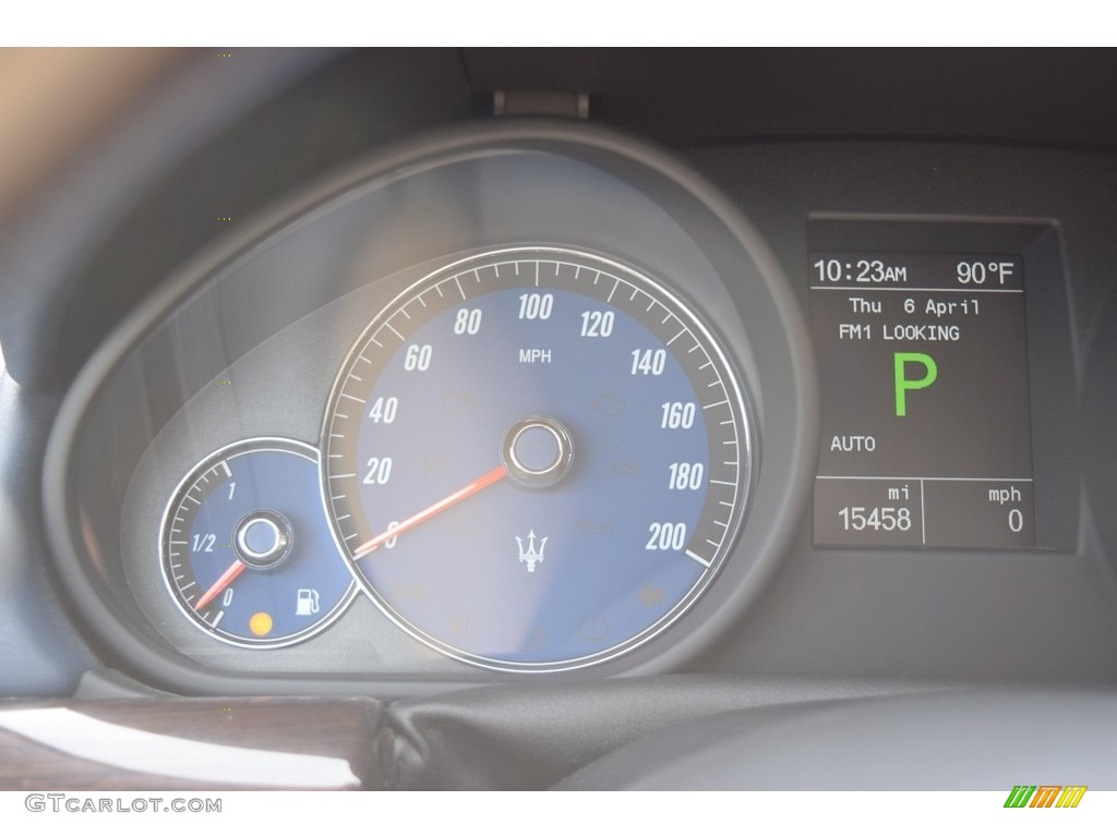 2014 Maserati GranTurismo Convertible GranCabrio Gauges Photo #119615739