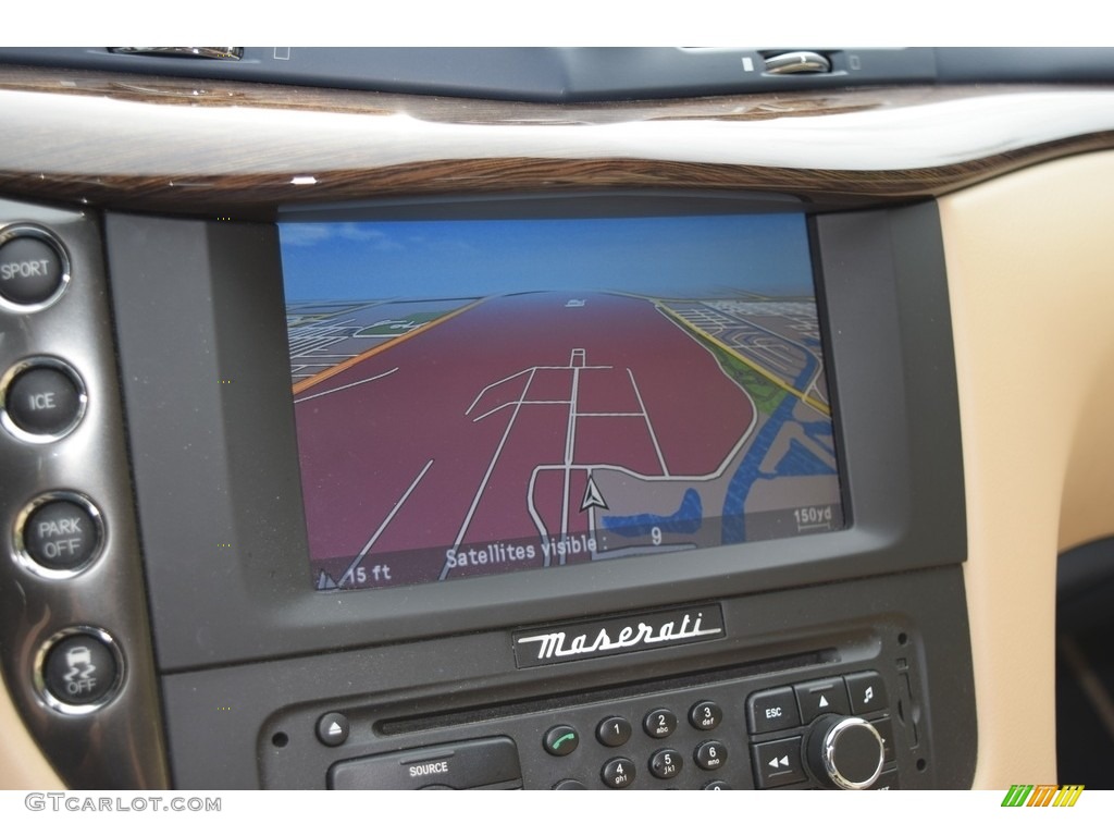 2014 GranTurismo Convertible GranCabrio - Blu Mediterraneo (Blue Metallic) / Sabbia photo #52