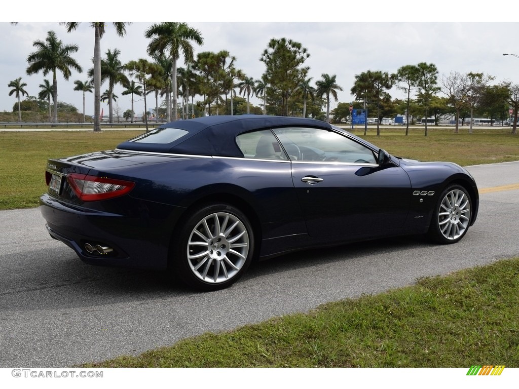 2014 GranTurismo Convertible GranCabrio - Blu Mediterraneo (Blue Metallic) / Sabbia photo #58