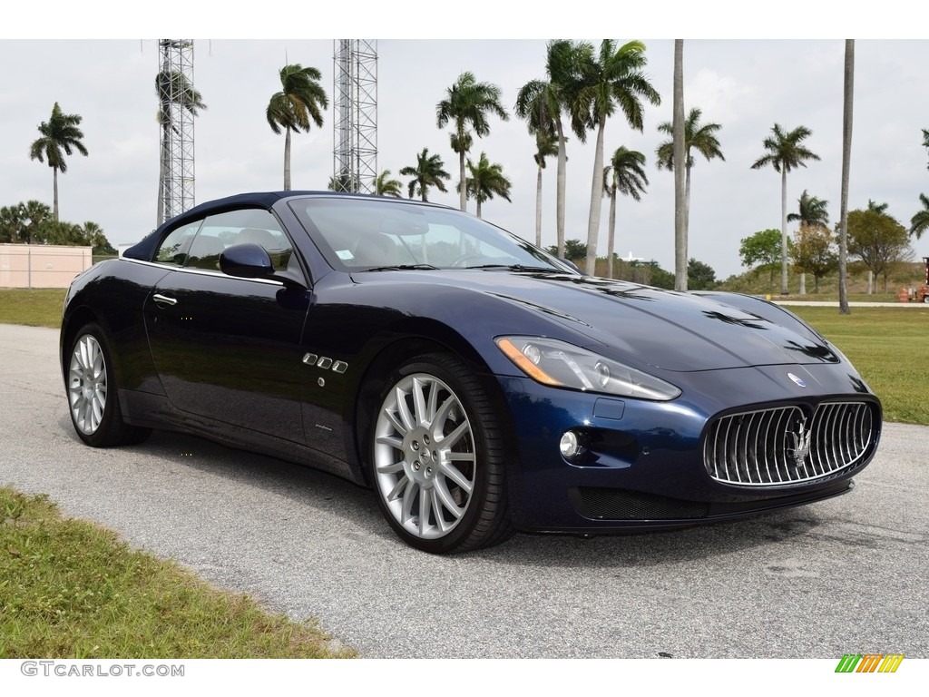 2014 GranTurismo Convertible GranCabrio - Blu Mediterraneo (Blue Metallic) / Sabbia photo #60