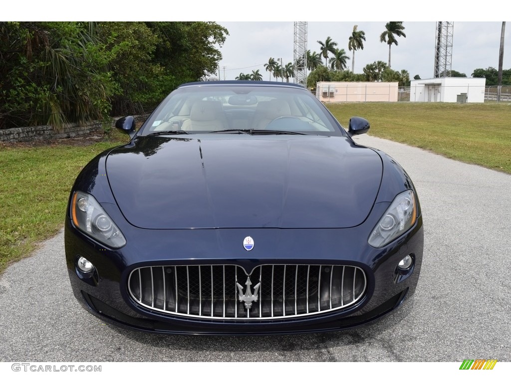 2014 GranTurismo Convertible GranCabrio - Blu Mediterraneo (Blue Metallic) / Sabbia photo #61