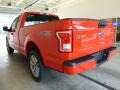 2017 Race Red Ford F150 XL SuperCab 4x4  photo #3