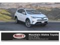 2017 Blizzard Pearl White Toyota RAV4 Limited AWD  photo #1