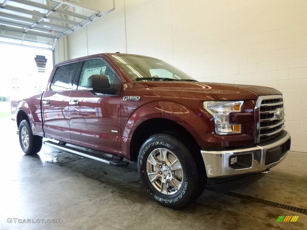 2017 F150 XLT SuperCrew 4x4 - Bronze Fire / Earth Gray photo #1