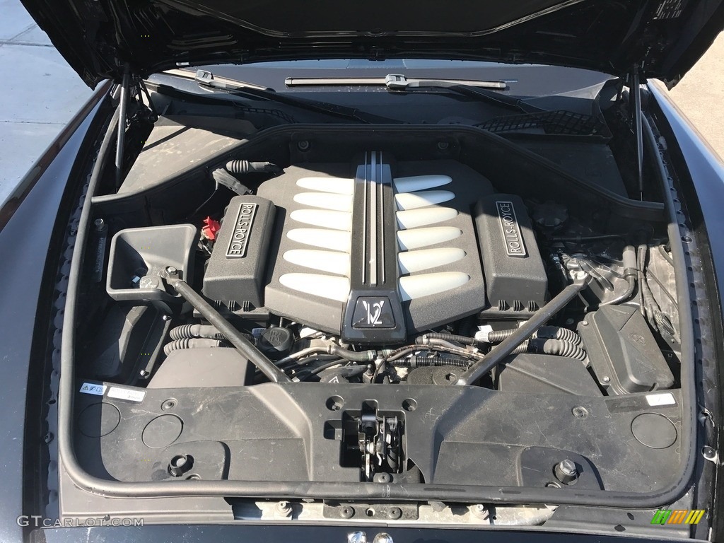 2010 Rolls-Royce Ghost Standard Ghost Model Engine Photos