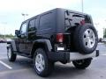 2009 Black Jeep Wrangler Unlimited Sahara 4x4  photo #2