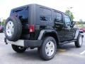 2009 Black Jeep Wrangler Unlimited Sahara 4x4  photo #3