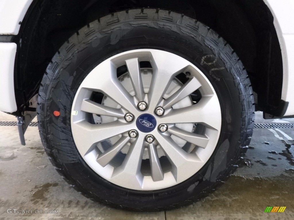 2017 F150 XL SuperCab 4x4 - Oxford White / Black photo #5