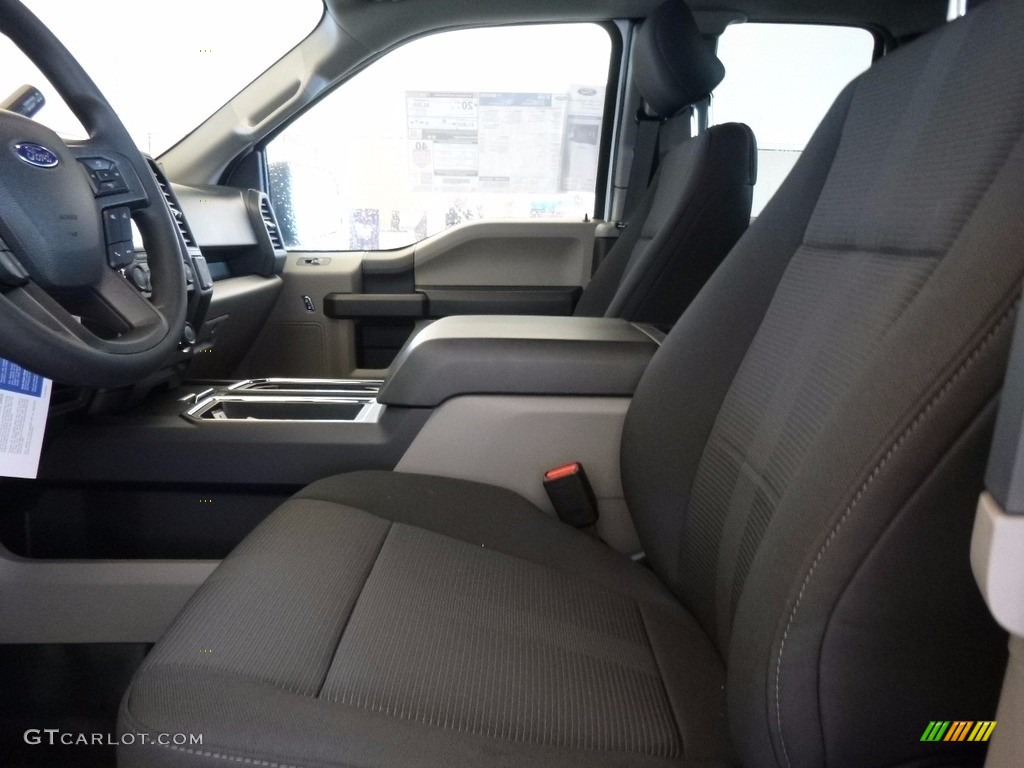 2017 F150 XL SuperCab 4x4 - Oxford White / Black photo #6