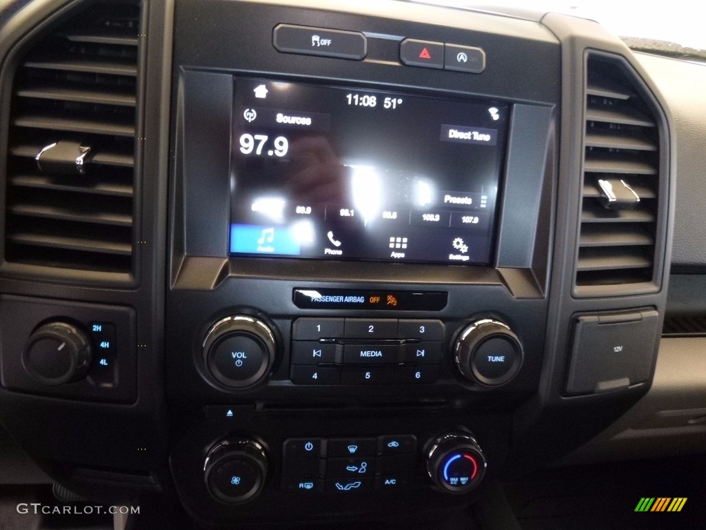 2017 F150 XL SuperCab 4x4 - Oxford White / Black photo #15