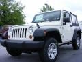 2009 Stone White Jeep Wrangler X 4x4  photo #1