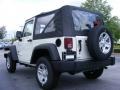 2009 Stone White Jeep Wrangler X 4x4  photo #2