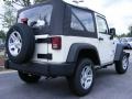 2009 Stone White Jeep Wrangler X 4x4  photo #3