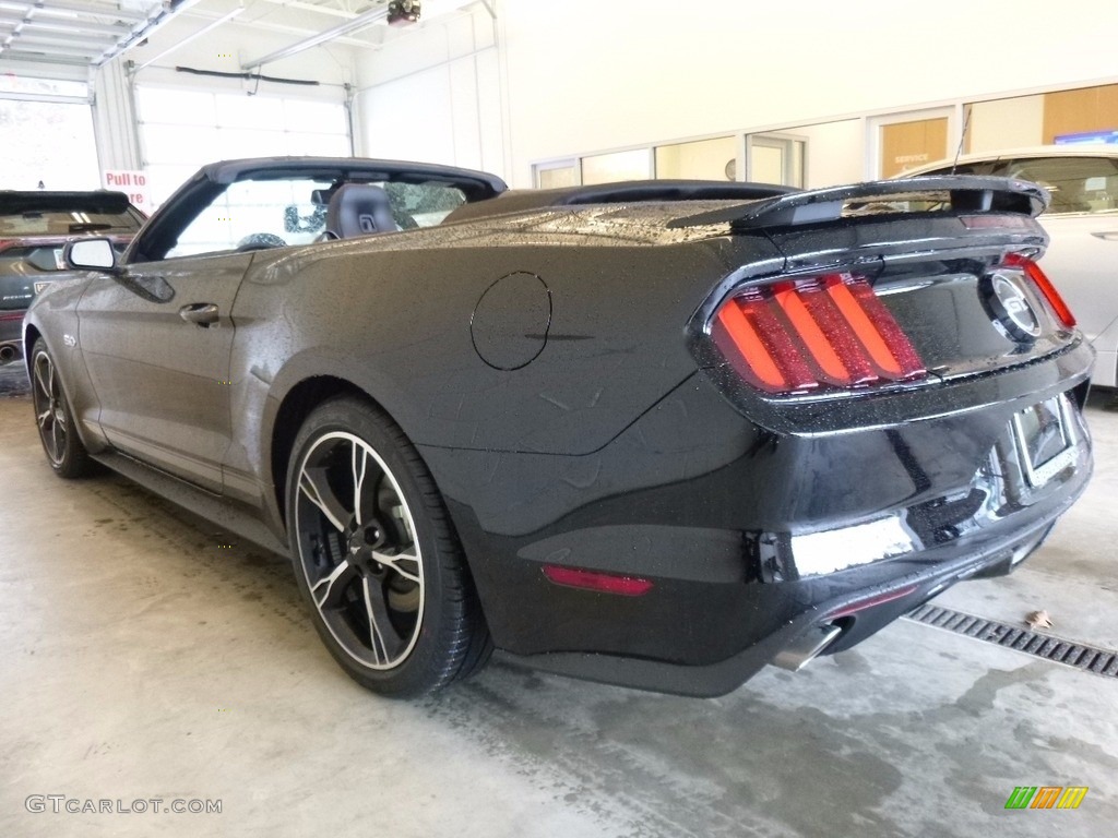 2017 Mustang GT California Speical Convertible - Shadow Black / Ebony photo #3