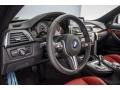 2017 BMW M4 Sakhir Orange/Black Interior Dashboard Photo