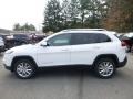 2017 Bright White Jeep Cherokee Limited 4x4  photo #3