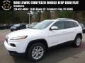 2017 Bright White Jeep Cherokee Latitude 4x4  photo #1