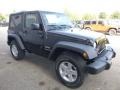 2017 Black Jeep Wrangler Sport 4x4  photo #7